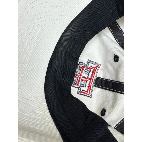 Texas Tech Red Raiders NCAA 47 Brand Adjustable Hat White Red Black Bred GUC - Picture 8 of 12